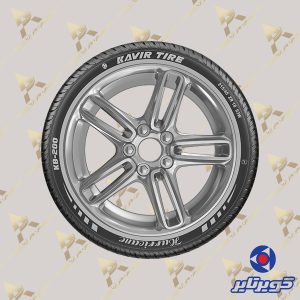 لاستیک کویر تایر تیوولی سایز 2154518 گل KB200