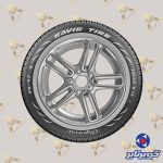 لاستیک کویر تایر ساندرو سایز 195/65/15 گل KB47