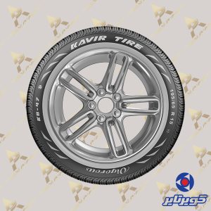 لاستیک کویر تایر ساندرو سایز 195/65/15 گل KB47