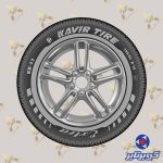 لاستیک کویر تایر سمند سایز 195/60/15 گل KB33