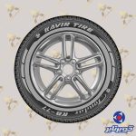 لاستیک کویر تایر سمند سایز 205/60/15 گل KB77