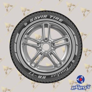 لاستیک کویر تایر سمند سایز 205/60/15 گل KB77