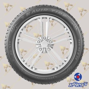 لاستیک کویر تایر هیوندا سایز 245/50/20 گل KB570