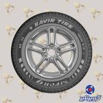 لاستیک کویر تایر پژو سایز 185/65/14 گل KB22