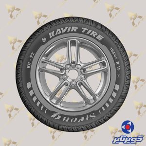 لاستیک کویر تایر پژو سایز 185/65/14 گل KB22