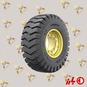 لاستیک بارز راهسازی لودر سایز 14/24 گل Q10