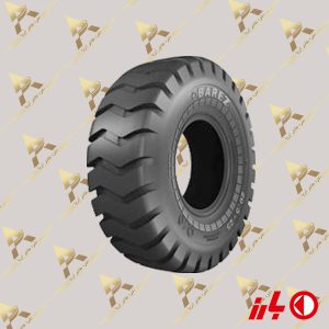 لاستیک بارز راهسازی لودر سایز 23.5/25 گل Q10
