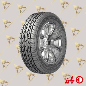 لاستیک بارز پژو سایز 185/65/14 گل P648