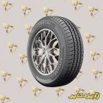 لاستیک یزدتایر وانت پراید سایز 165/70/13C گل STELLAR