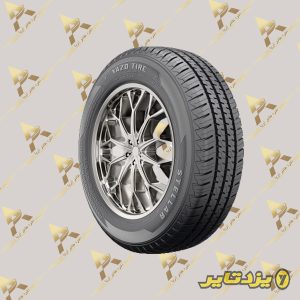 لاستیک یزدتایر وانت پراید سایز 165/70/13C گل STELLAR